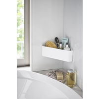 tower（タワー） マグネットバスルームコーナーおもちゃラック ホワイト 1個 山崎実業