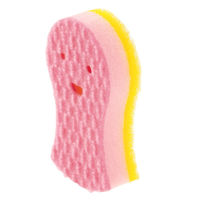 キッチンスポンジ ズビズバ 水だけでもOK 抗菌 食器用スポンジ 泡立ちやすい 泡 1セット（1個×3）旭化成ホームプロダクツ