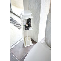 tower（タワー） スリムトイレラック ホワイト 1個 山崎実業 【送料無料】