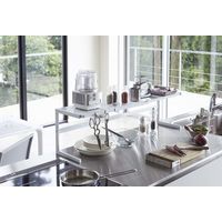 tower（タワー） 伸縮キッチンサポートラック ホワイト 1個 山崎実業 【送料無料】