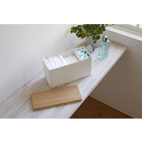 リン サニタリー収納ケース ナチュラル 1個 山崎実業