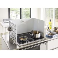 tower（タワー） 伸縮レンジガード ホワイト 1個 山崎実業 【送料無料】