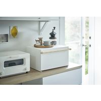 tosca（トスカ） ブレッドケース ホワイト 1個 山崎実業 【送料無料】