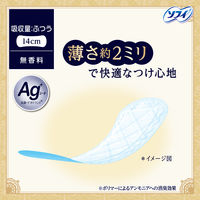 パンティライナー 無香料 羽なし14cm ソフィ Kiyora（キヨラ）贅沢吸収 1個（62枚入） ユニ・チャーム