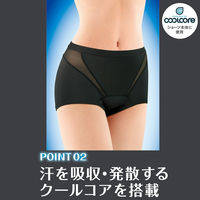 サニタリーショーツ ソフィ SPORTS 躍動ショーツ ブラック L 1セット（1枚入×2個） ユニ・チャーム