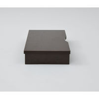 YAMAZEN  木製 デスク上スタンド 机上台 モニター台 幅450×奥行250×高さ80mm  ココアブラウン  MDTS-4525(CCB)