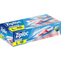 旭化成ホームプロダクツ ジップロック フリーザーバッグL 4901670116656 1個(48枚)（直送品）