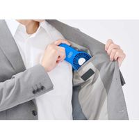 ラドンナ TOFFY HAPPY COLLECTION 薄型ひんやりフックファン HFN2-FBL 1個