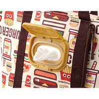 スケーター ティッシュポケット ランチバッグ 保冷バック　バーガーコンクス お弁当箱　ウェットシート ＫＣＬＢＰ1 1個