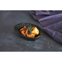 アイトー ボウル 19cm オーバル オリーヴ 磁器 瀬戸焼 黒 463095 1個（直送品）