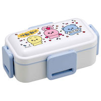 スケーター 弁当箱 2段 600ml 抗菌2段ふわっと弁当箱 チェゴシム 469597 1個（直送品）