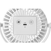 アイリスオーヤマ ポータブルファン クリップ式 PF-C2501-W 1個