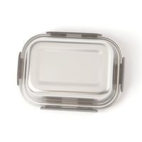 ステンレスコンテナ(650ml) グレー LAKOLE/ラコレ