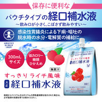 大正 経口補水液 すっきりライチ風味 1セット（1個（300ml）×6） 大正製薬　低カロリー　糖類ひかえめ　パウチタイプ