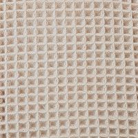 林 ワッフルバスマット　ベージュ 　1枚