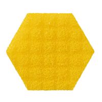 キッチンスポンジ まんてんスポンジ 持ちやすいミニサイズ・六角型 抗菌 日本製 1セット（1パック（2個入）×5）オーエ