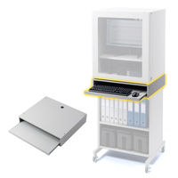 サンワサプライ キーボード収納台(W650) MR-FA65KBS 1個（直送品）