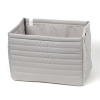 キルティング収納BOX(M) グレー LAKOLE/ラコレ