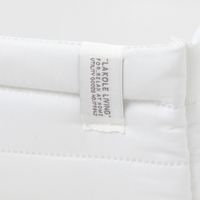 キルティング収納BOX(M) ホワイト LAKOLE/ラコレ