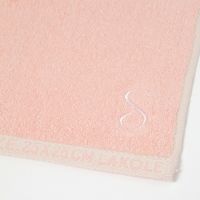 イニシャルハンドタオル(S) オレンジ LAKOLE/ラコレ