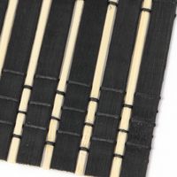 4枚セット バンブーコースター ブラック LAKOLE/ラコレ