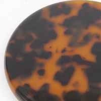 ケース付きマーブルミラー ブラウン LAKOLE/ラコレ