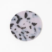 ケース付きマーブルミラー ブラック LAKOLE/ラコレ