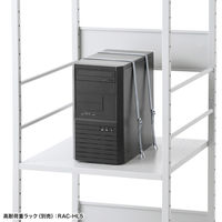 サンワサプライ 固定ベルト(2本セット) RAC-BL1N 1セット(2本入)（直送品）