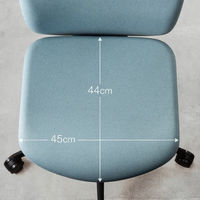 サンワサプライ オフィスチェア ブルー SNC-080KBL 1脚（直送品）