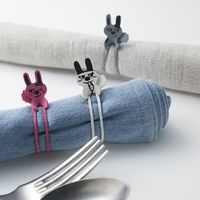 【アウトレット】【Goエシカル】訳あり 【輪ゴム】 共和 オーバンド Qutto（きゅっと）ウサギ GFTーQUSー01 1袋（3本入）