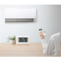 CITIZEN（シチズン）環境目安付き高精度電波デジタル温湿度計　縦160×横245×奥行25mm　1個