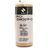 ニチバン マスキングテープ241Hー40 40mmX18m(3巻入り) 241H-40 1PK