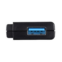 バッファロー USB3.0バスパワー 3ポート ハブ ブラック　BSH3U100U3BKZ BSH3U100U3BKZ 1個