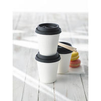 サンナップ　エンボスカップ　260ml（9オンス）用フタ　ブラック　1袋（50個入）（わけあり品）