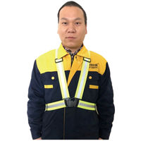 セーフラン安全用品 反射帯ベスト 10着セット 21604-10 1セット(10着入)（直送品）