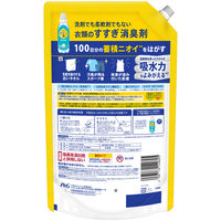 レノア クエン酸in (クエン酸イン) 超消臭 フレッシュグリーン 詰め替え 超特大 1080mL 1箱（6個入）  P＆G