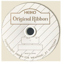 シモジマ シングルサテンリボン 24×20 アカ 001420207 1巻（わけあり品）