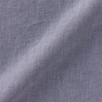 無印良品 洗いざらし掛ふとんカバー D 190×210cm用 ネイビー 良品計画（わけあり品）