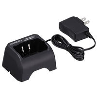 JVCケンウッド 特定小電力トランシーバー(ブラック) 充電台&バッテリーセット UBZ-LU20BSET 1セット