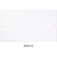 デザインフィル カラー色紙 両開き リボン 花柄 33265006 1個（わけあり品）