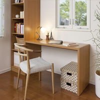 大洋 Shelfit オーダーコンソール 幅900×奥行445×高さ702mm ホワイトウッド OC7090 D WW 1台（直送品）