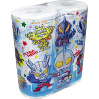 ハヤシ商事 ウルトラヒーロー トイレットペーパー 30mダブル×4ロール 4977033310368 1袋(4ロール入)（直送品）