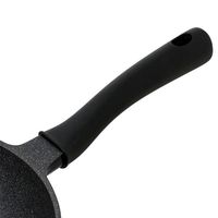 LIVPLUS 深型フライパン 28cm ガス火専用 軽量 ブラック NMー386 1個