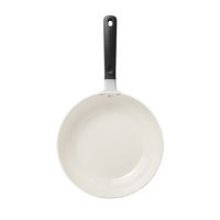 京セラ 炒め鍋 28cm IH ガス火対応 セラミック加工 ベージュ CFー28FCーWBG 1個