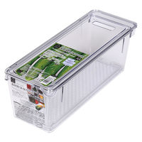 小久保工業所 野菜保存容器 すのこ付き 透明 M KKー647 1個