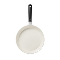 京セラ フライパン 28cm IH ガス火対応 セラミック加工 ベージュ CFー28CーWBG 1個