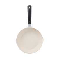 京セラ 深型フライパン 24cm IH ガス火対応 セラミック加工 ベージュ CFー24SCーWBG 1個