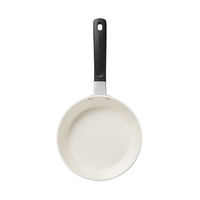 京セラ フライパン 20cm IH ガス火対応 セラミック加工 ベージュ CFー20CーWBG 1個