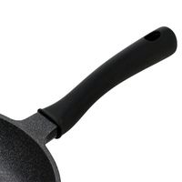 LIVPLUS フライパン 30cm ガス火専用 軽量 ブラック NMー384 1個