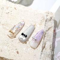 SONAIL Puffy Ribbon ゴールド FY002103 148220 1セット(10個入)（直送品）